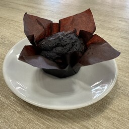 Chocolate vegan muffins