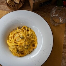 Chitarra alla carbonara