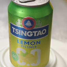 Tsingtao lemon pilsner