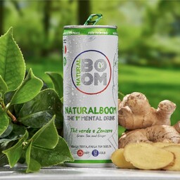 BIBITA NATURALBOOM THÈ VERDE E ZENZERO. 250ml 