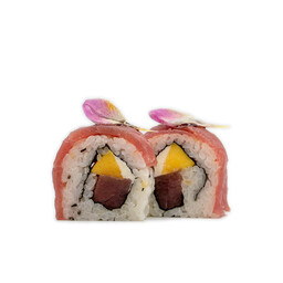 Uramaki tonno e mango.