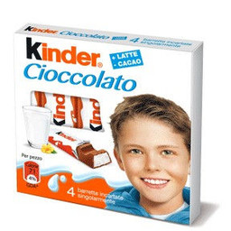 Kinder Cioccolato singolo x 4