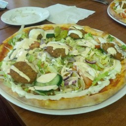falafel pizza (NEW)⭐