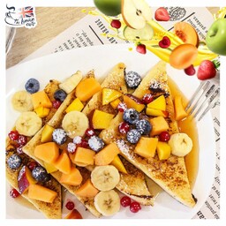 French toast and fruit