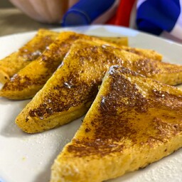 Pumpkin French toast