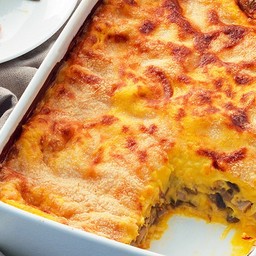 Pasticcio zucca e funghi