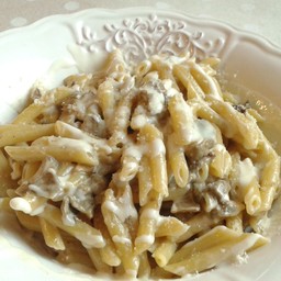 PENNE TALEGGIO E  PORCINI