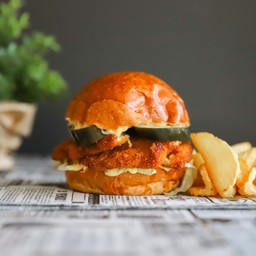 Fried Chicken burger